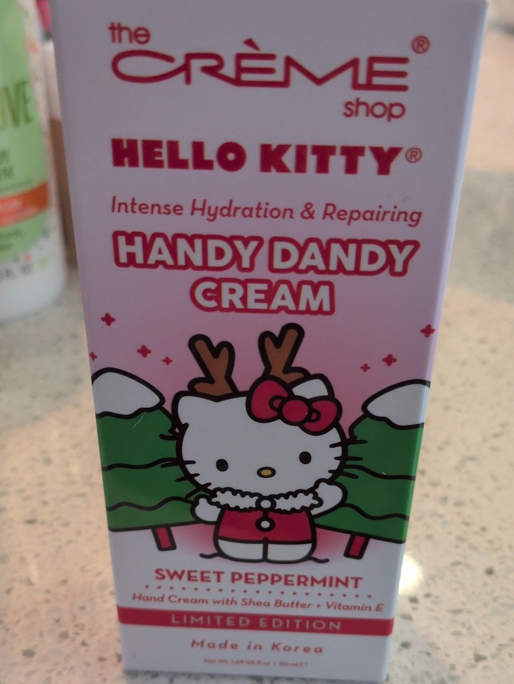 THE CREME SHOP Hello Kitty Handy Dandy Cream - Sweet Peppermint Limited Edition